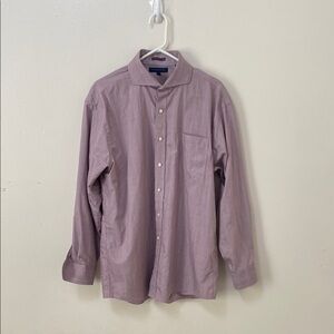 Tommy Hilfiger Purple Casual Button Down Shirt
